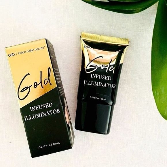 Billion Dollar Beauty Gold Illuminator Sz .67 fl oz Hydrating Makeup Enhancement - Picture 1 of 11
